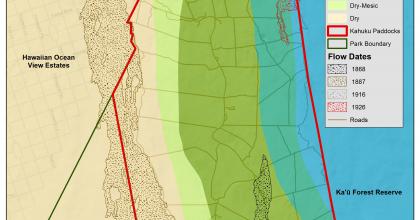 Kahuku Paddocks System Climate Zones 