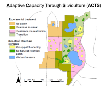 Project area treatment map