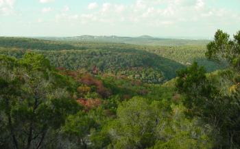 View of Balcones Canyonlands Preserve