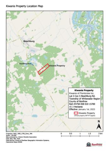 Kiwanis Property Map 