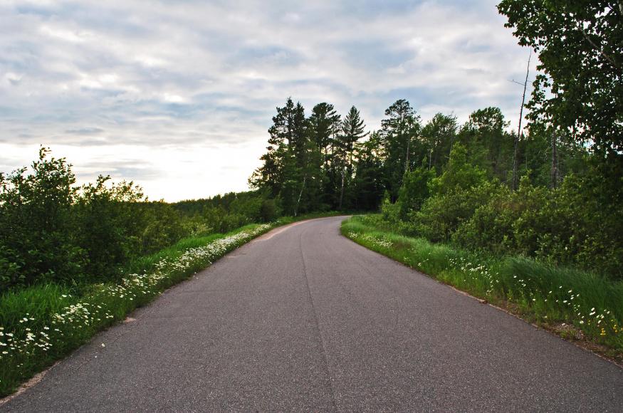 E. Stella Lake Road by Aaron Carlson