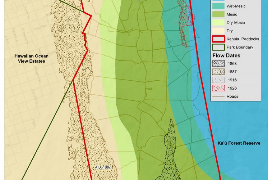 Kahuku Paddocks System Climate Zones 